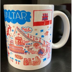 Gibraltar Ceramic Mug by Julia Gash